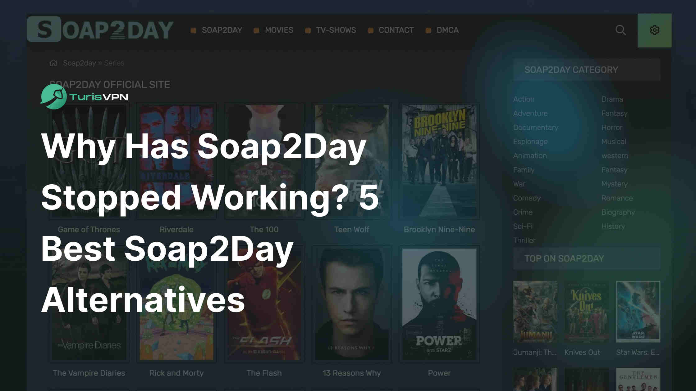 Why Has Soap2Day Stopped Working? 5 Best Soap2Day Alternatives