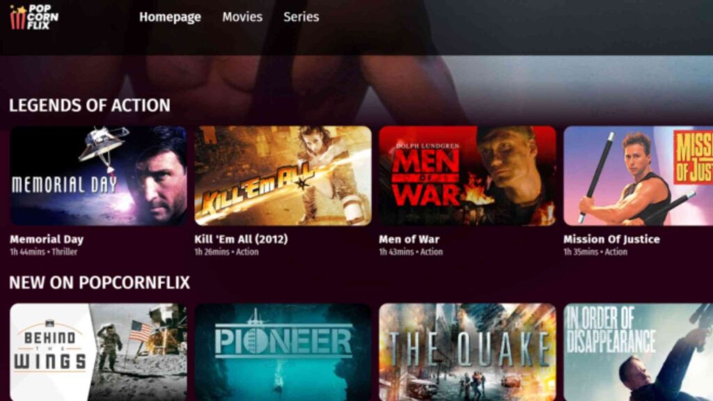 Popcornflix_ Broad selection of movies and TV shows