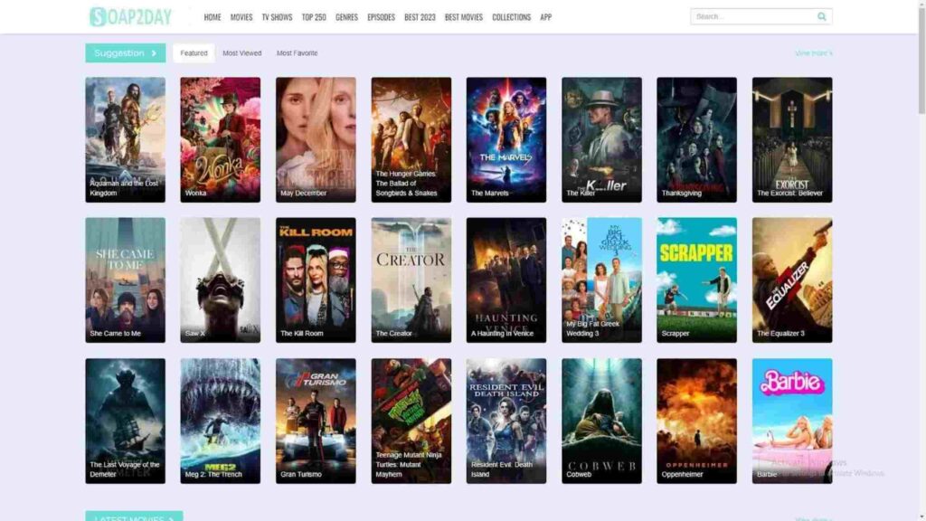 Soap2day was one of the biggest free movie streaming websites