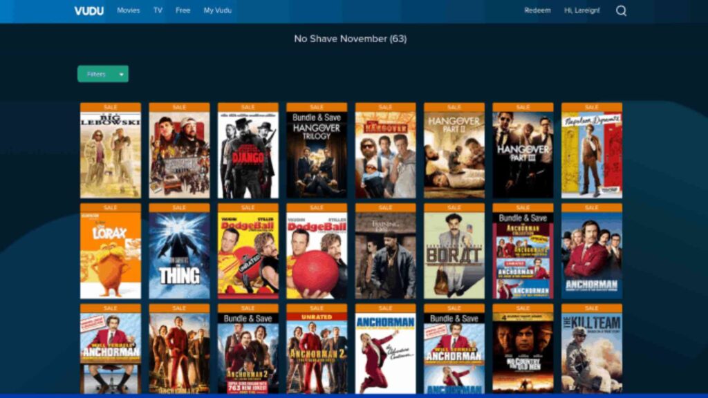 Vudu Free Movies with Optional Purchases