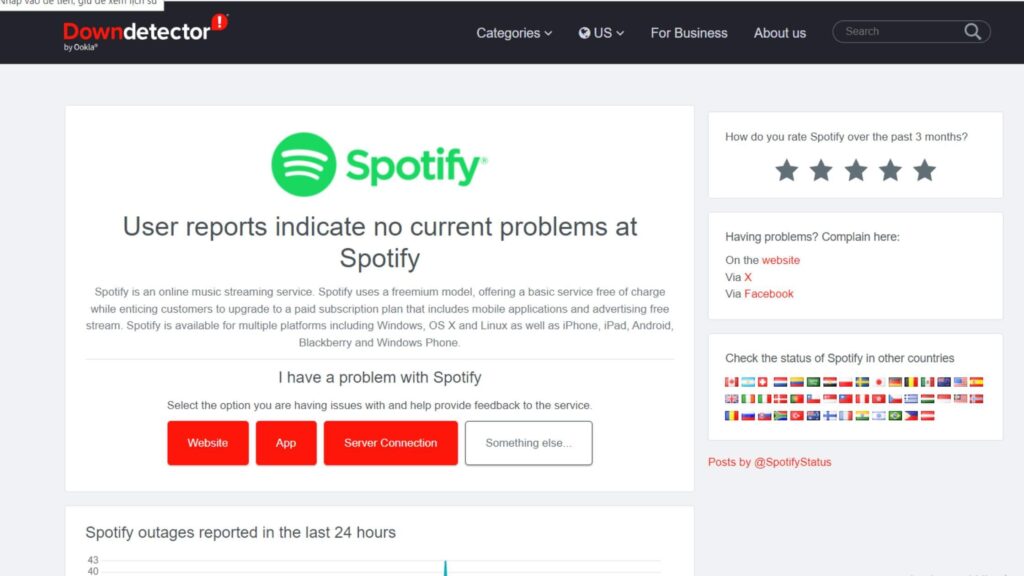 Spotifty Live Status