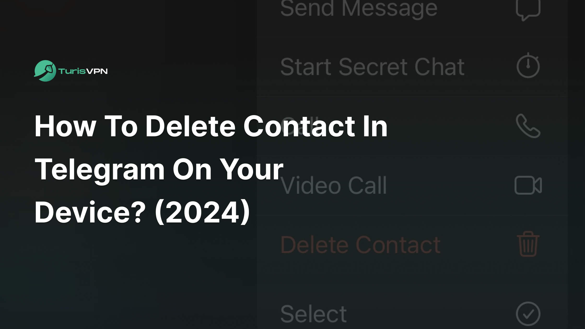 How To Delete Contact In Telegram on Your Device