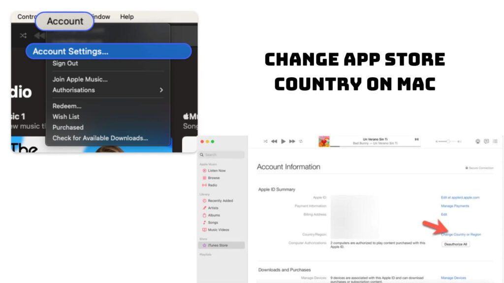 How To Change App Store Country On Mac