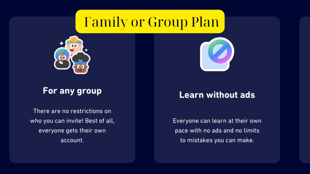 Family or Group Plan