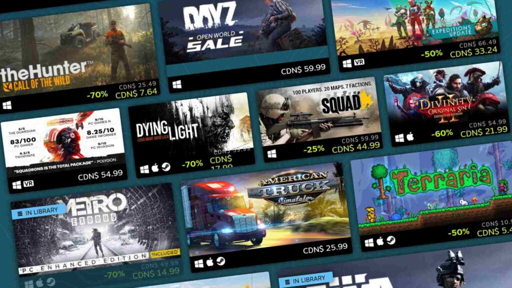 The Countries With The Cheapest Steam Games