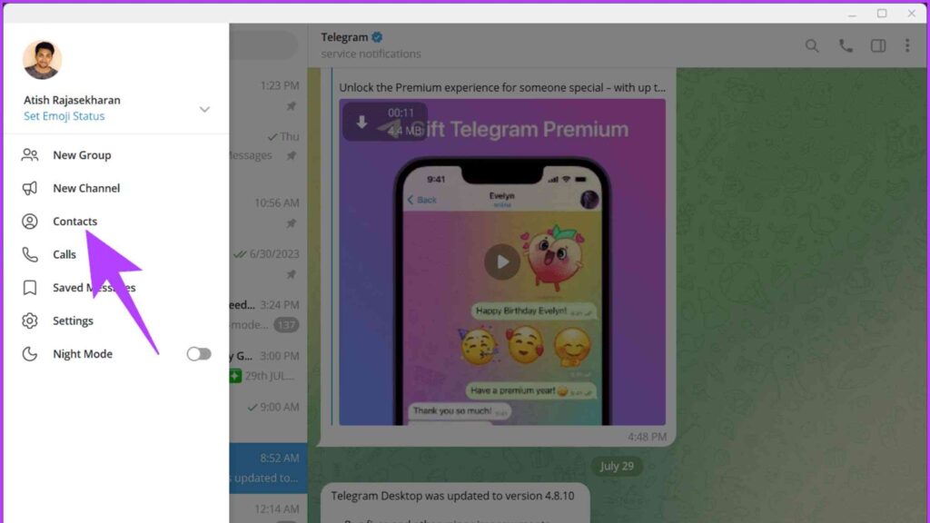 How To Block Someone On Telegram On Desktop