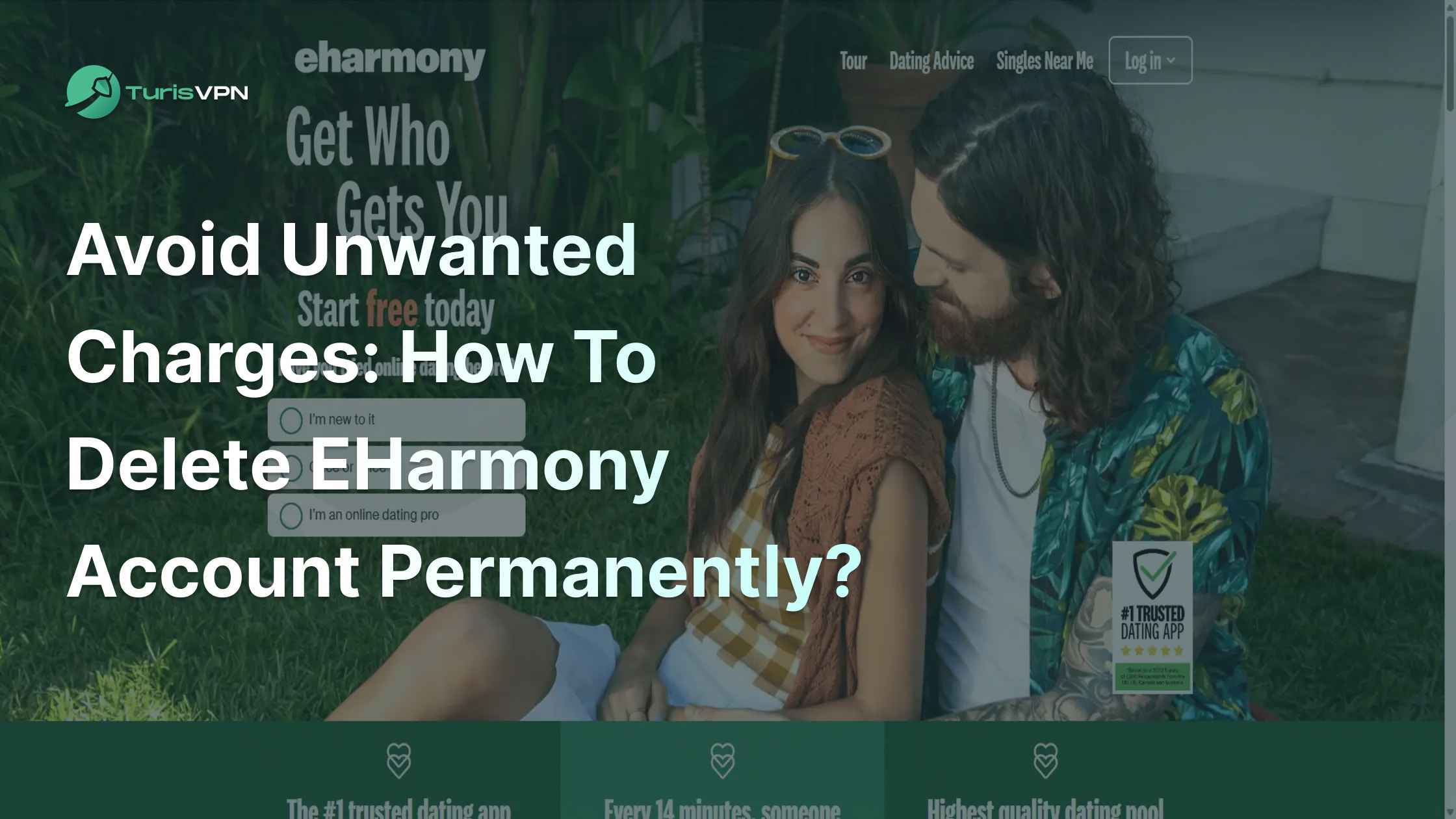 Avoid Unwanted Charges: How to Delete eHarmony Account Permanently?