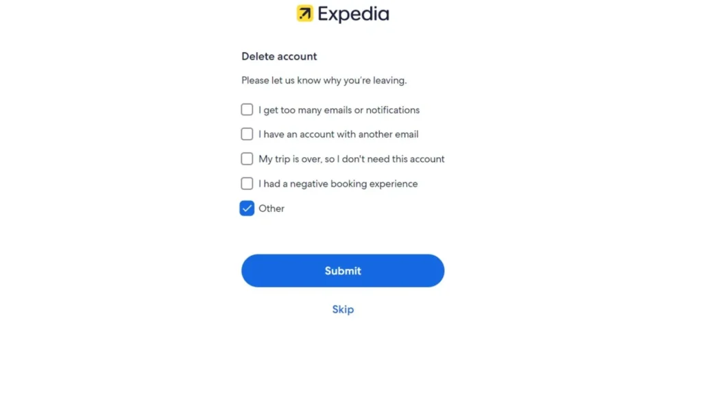 Fill-Optional-Survey-&-Submit