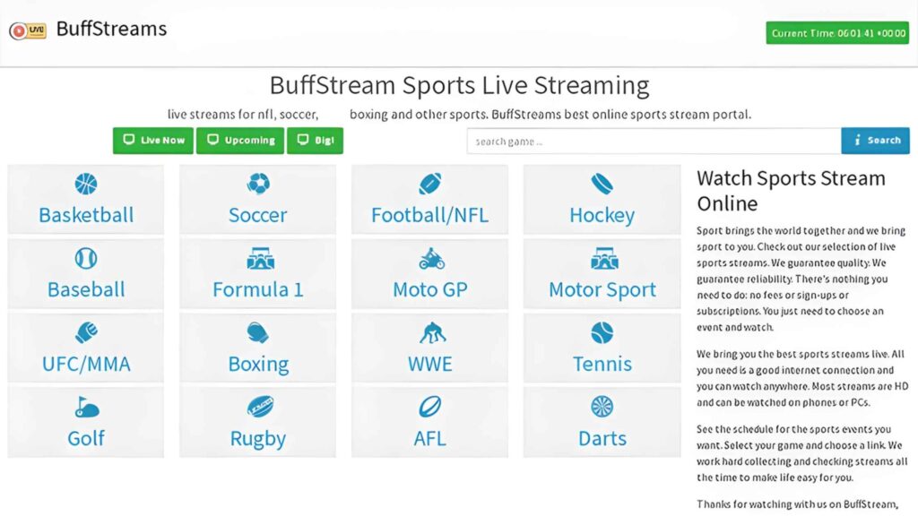 BuffStreams CrackStreams Alternatives