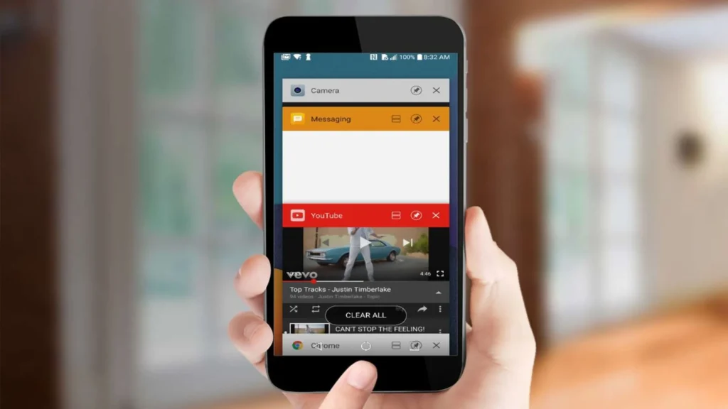 Close background devices