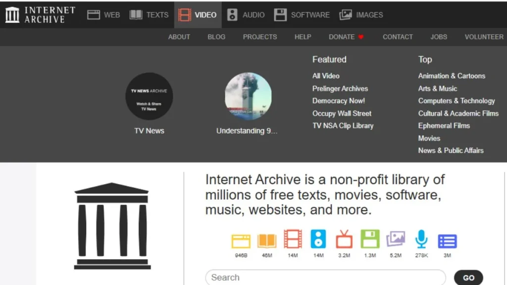 Steps to check The Hunger Games availability on Internet Archive