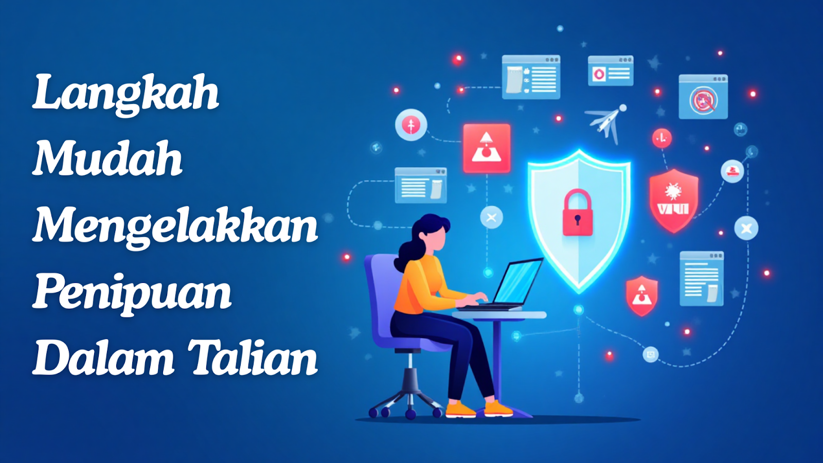 Langkah Mudah Mengelakkan Penipuan Dalam Talian thumbnail