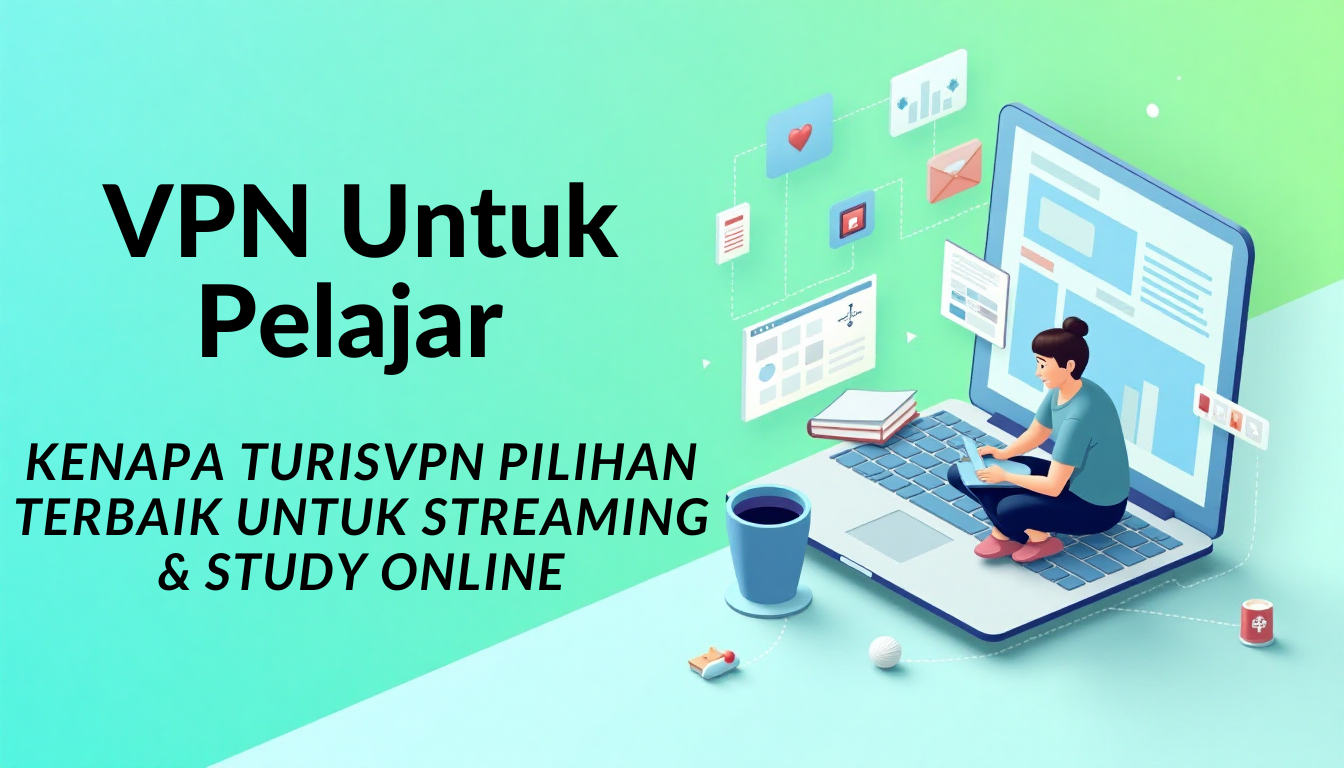 VPN Untuk Pelajar: Kenapa TurisVPN Pilihan Terbaik Untuk Streaming & Study Online thumbnail
