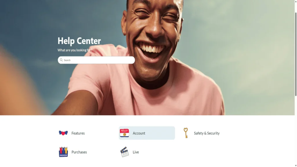 steps to deactivate the Skout account