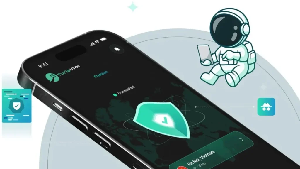 A VPN hides your location, protecting you from surveillance and hackers