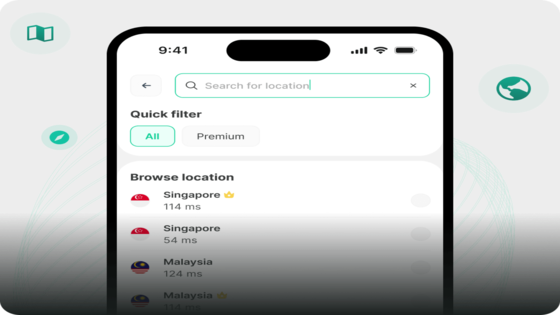Search for "TurisVPN" and tap "Get" to download and install the app