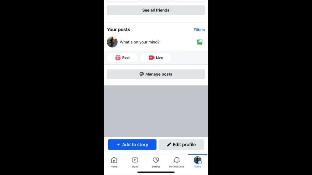 no posts available on Facebook causes