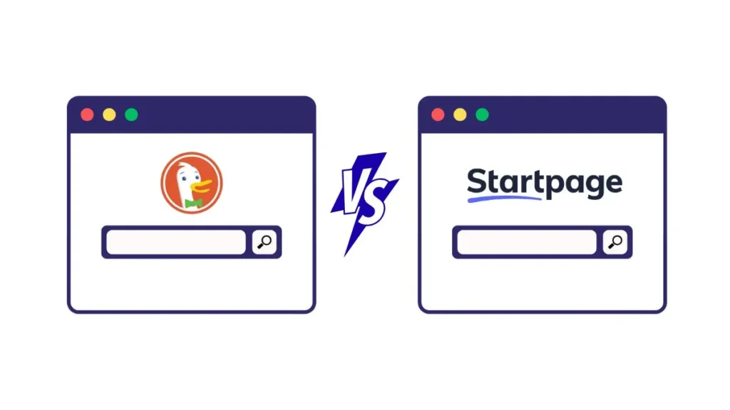 Startpage vs DuckDuckGo Comparison