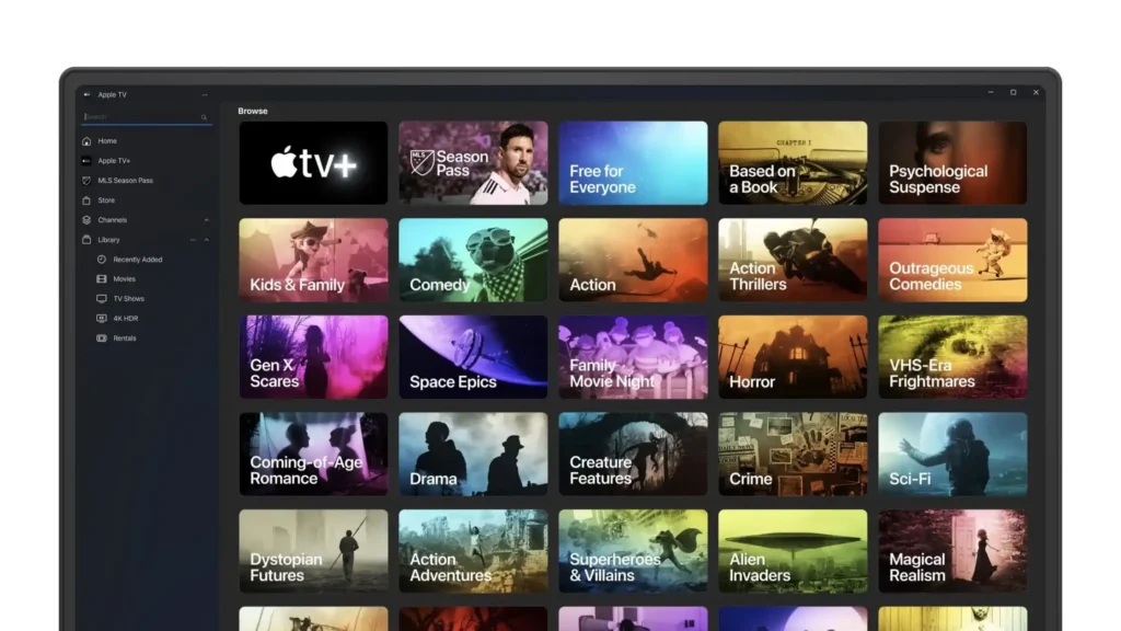 Apple TV to watch Pixels