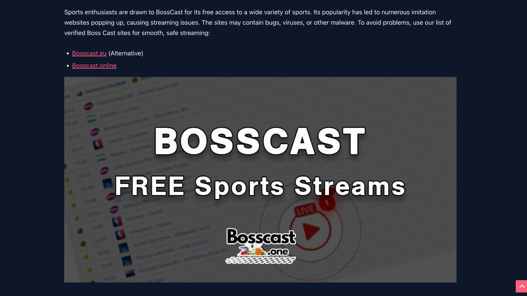 Bosscast
