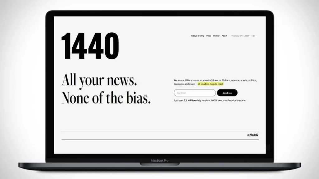 use 1440 news safely