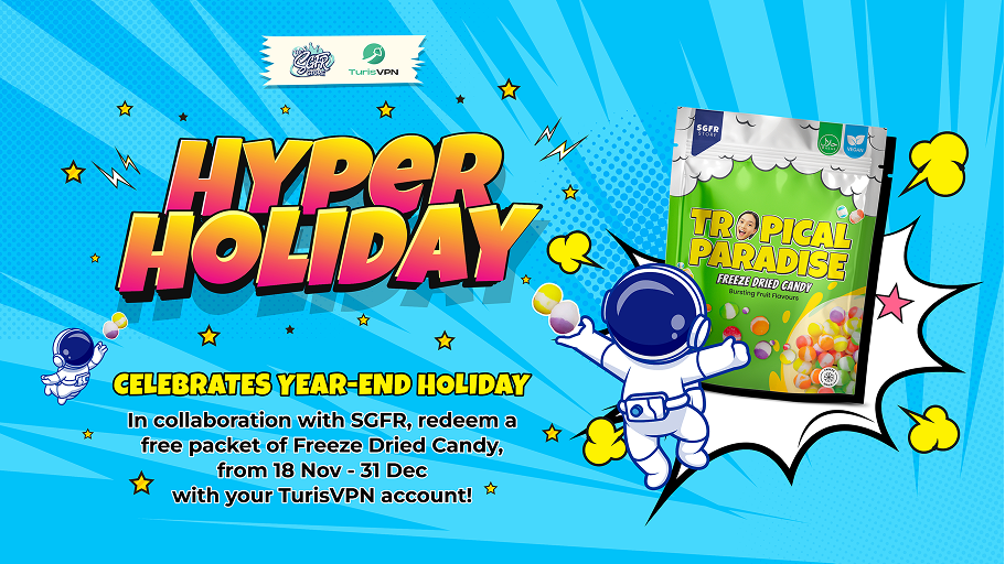 🍬 Claim Your SGFR Holiday Sweet Treats with TurisVPN! thumbnail