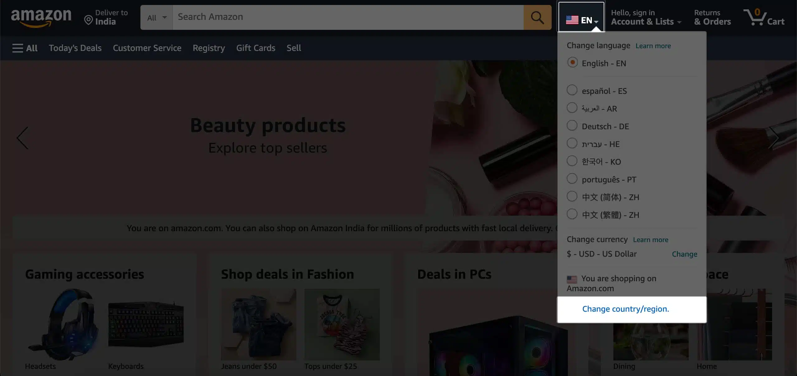 Alt: how-to-change-country-amazon-website 