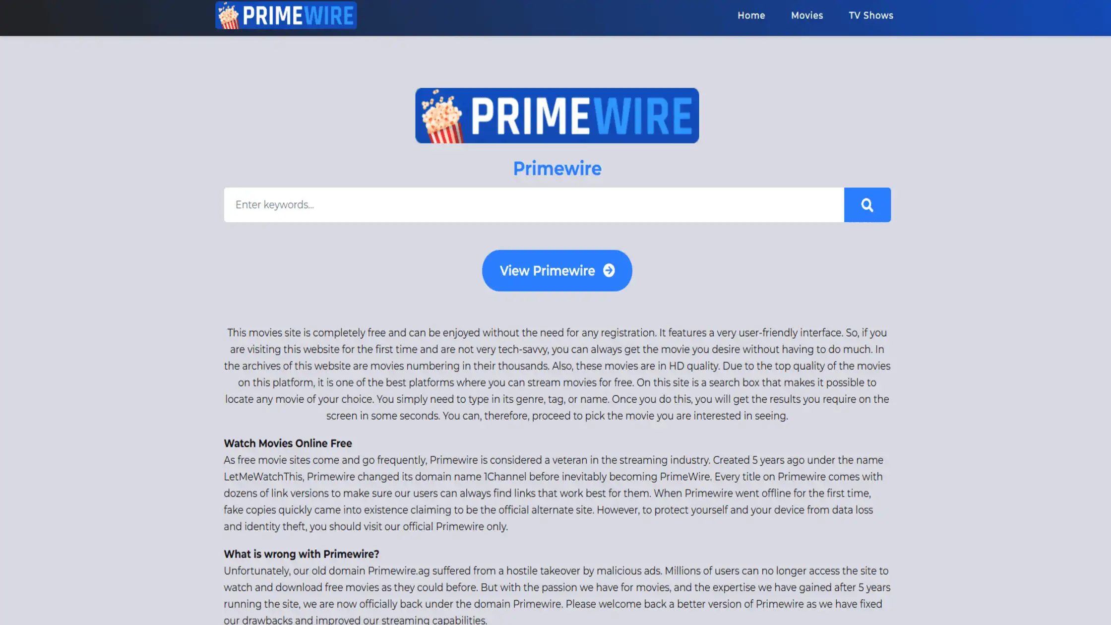 Alt: online myflixer alternatives