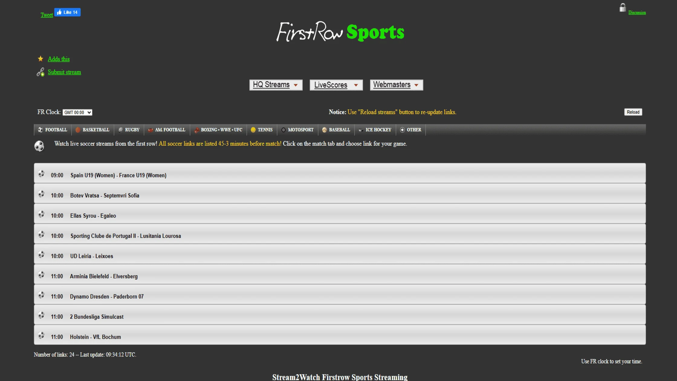 FirstRowSports