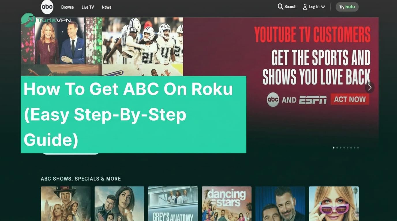 How to Get ABC on Roku in 2026(Easy Step-by-Step Guide)