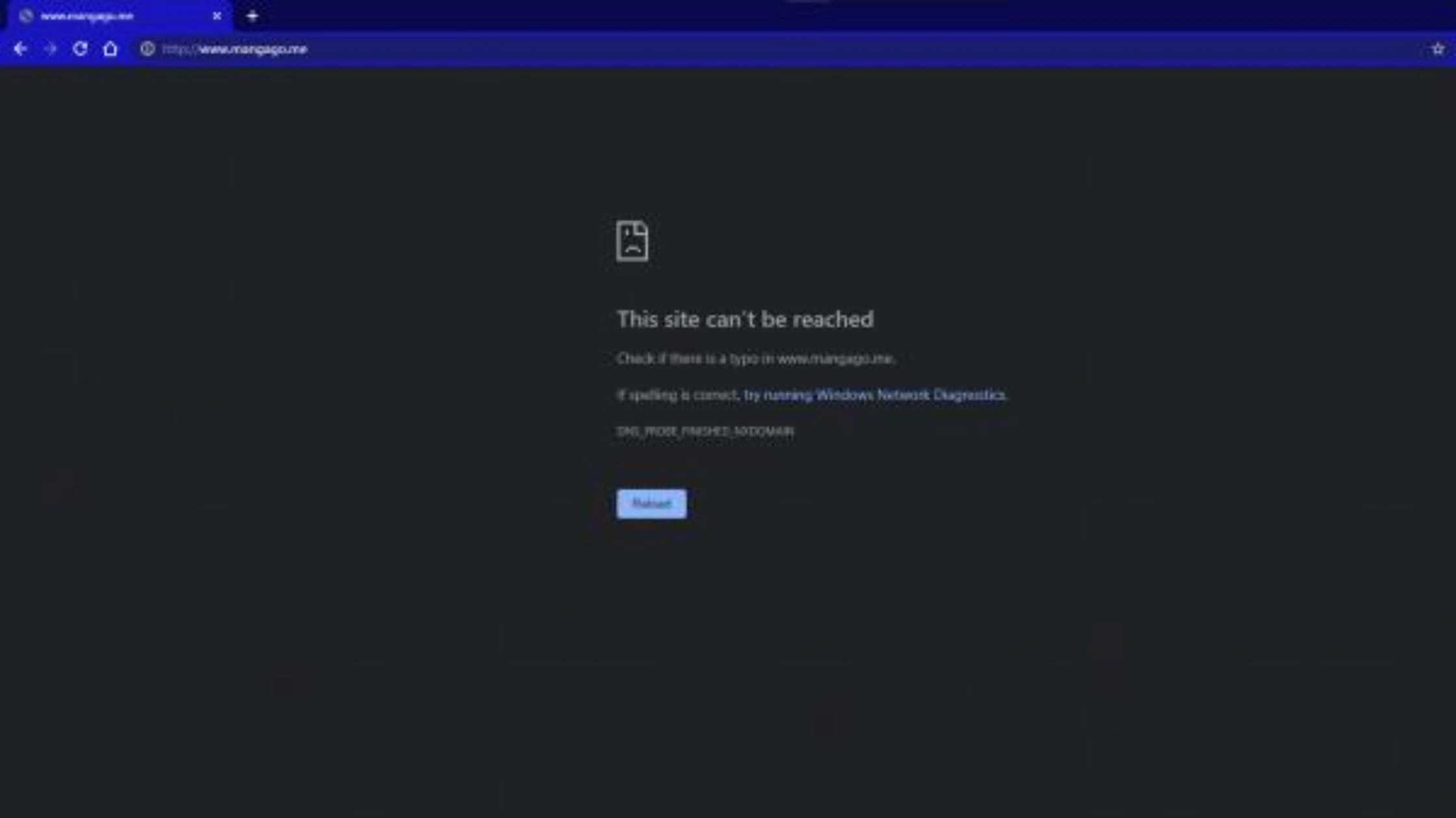 why mangago is not working