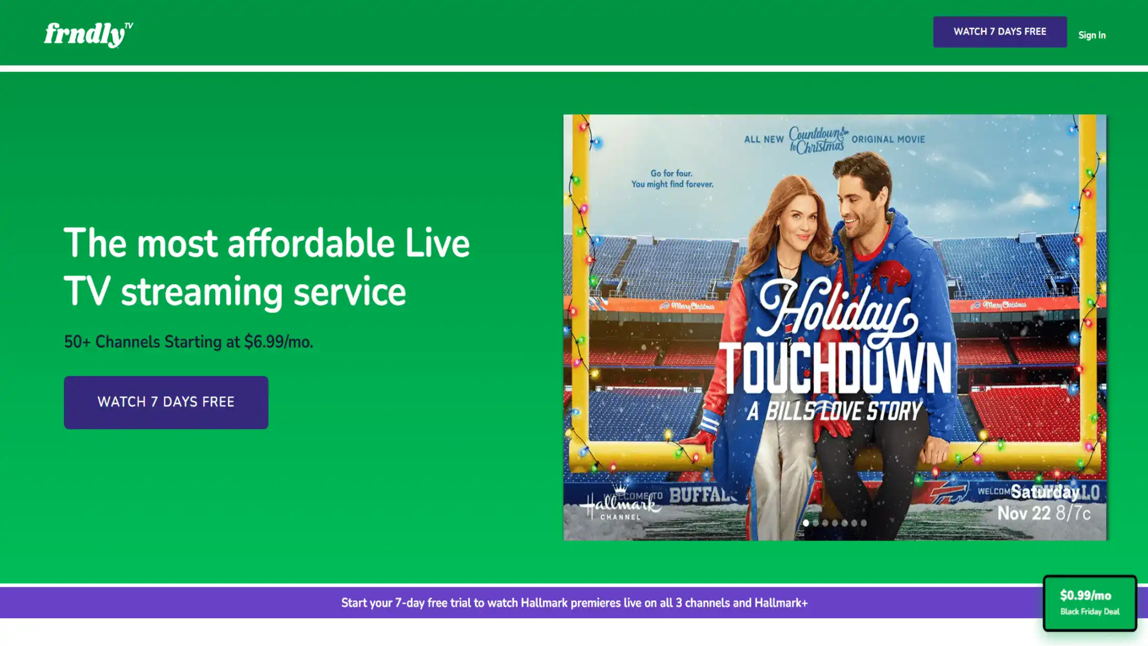 Hallmark Plus outside the US