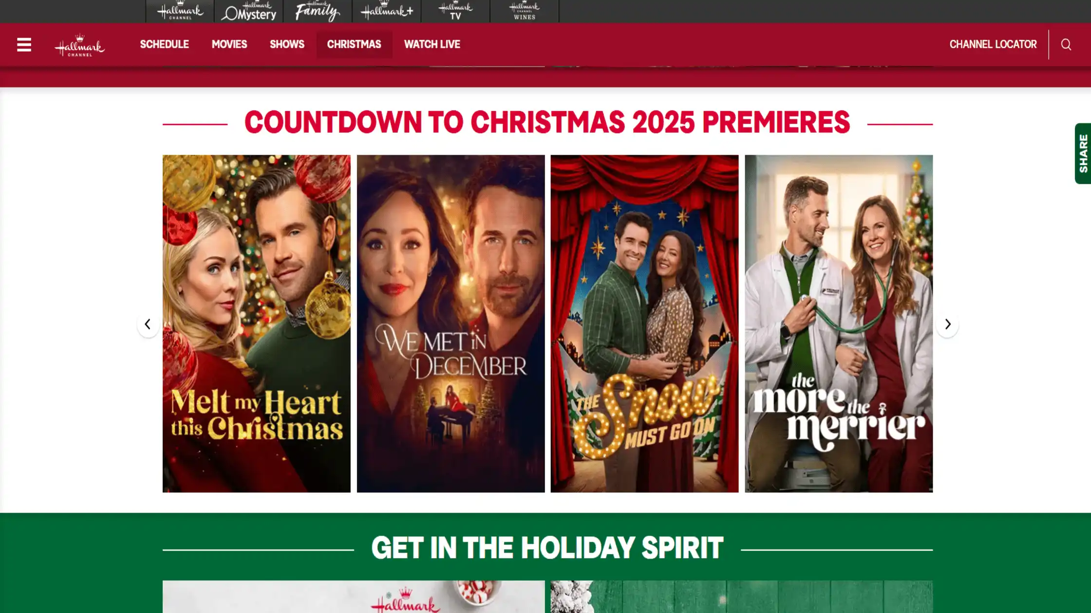 access Hallmark movies now abroad
