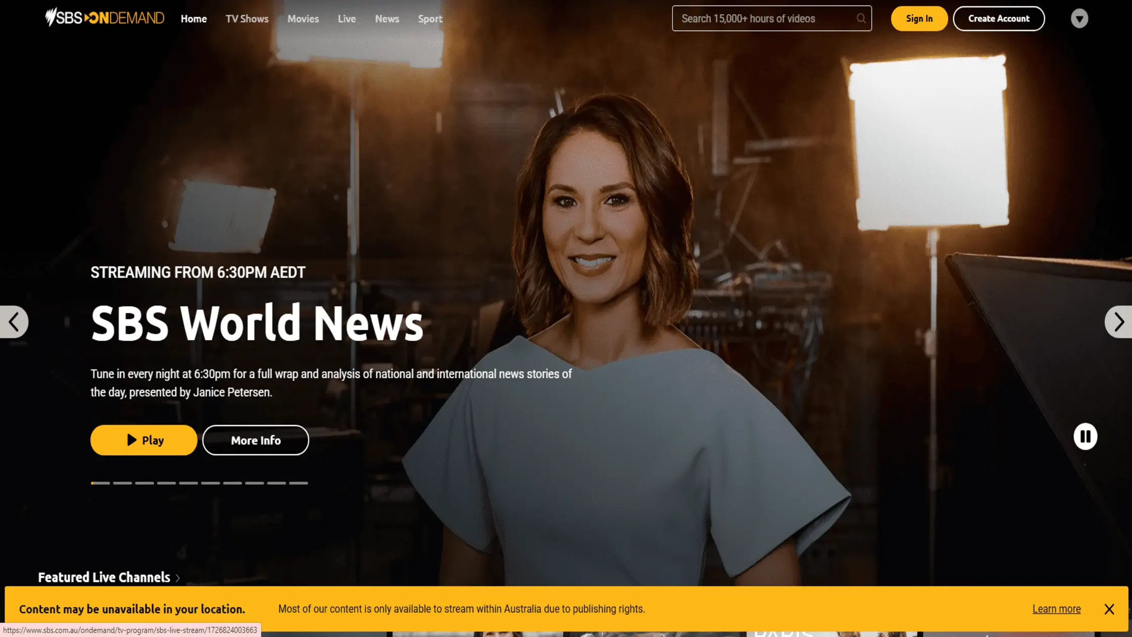 SBS Live
