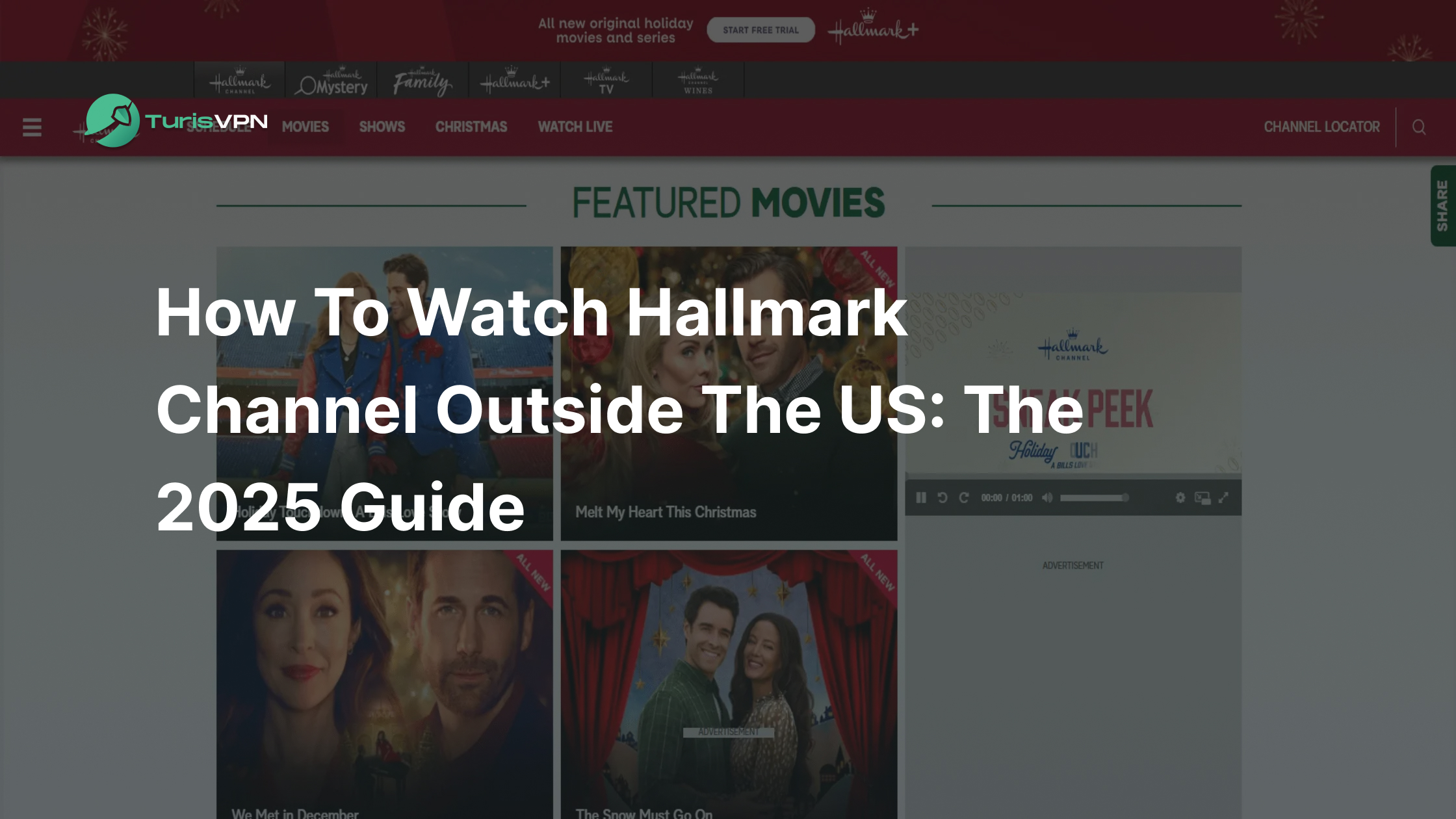 How to Watch Hallmark Channel Outside the US: The 2025 Guide thumbnail