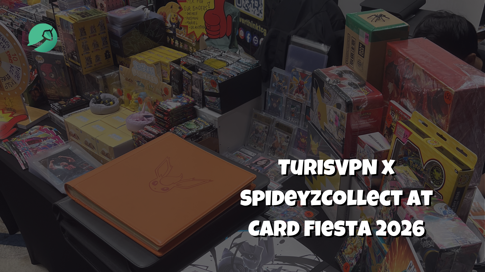 TurisVPN x SpideyzCollect at Card Fiesta 🎉 thumbnail