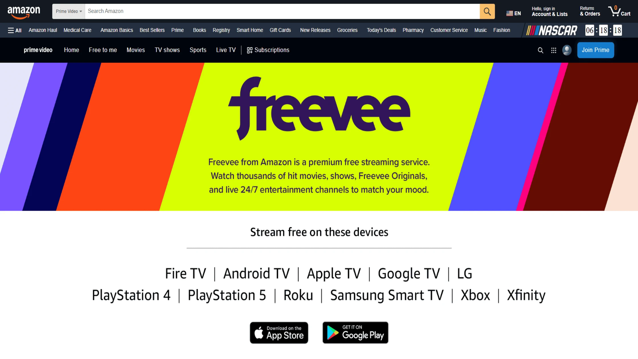 Amazon Freevee