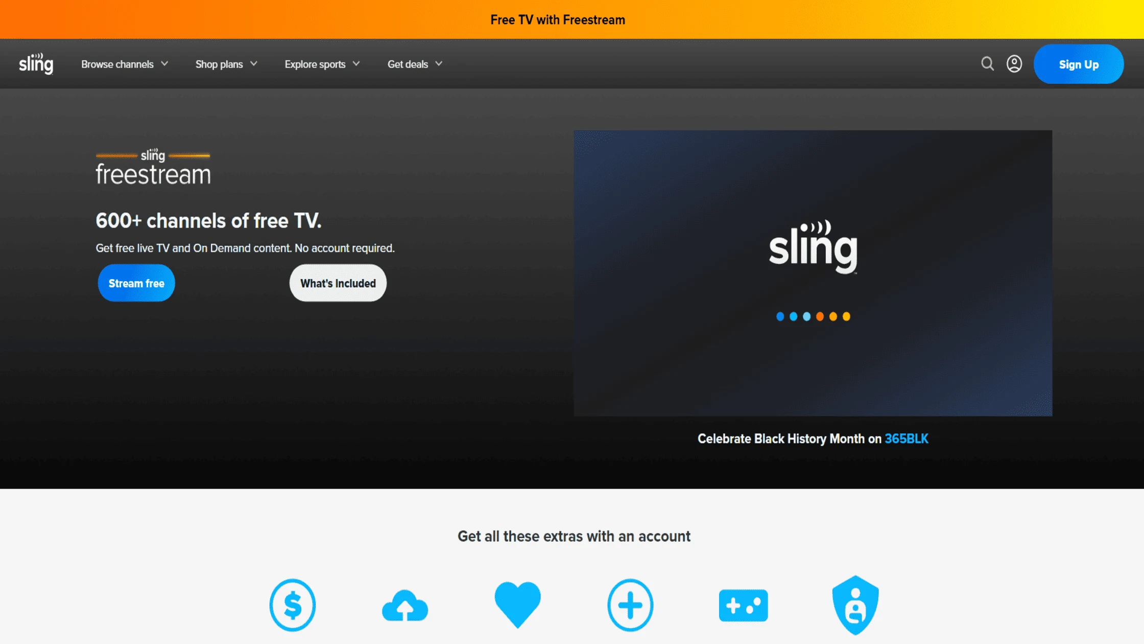 Sling Freestream