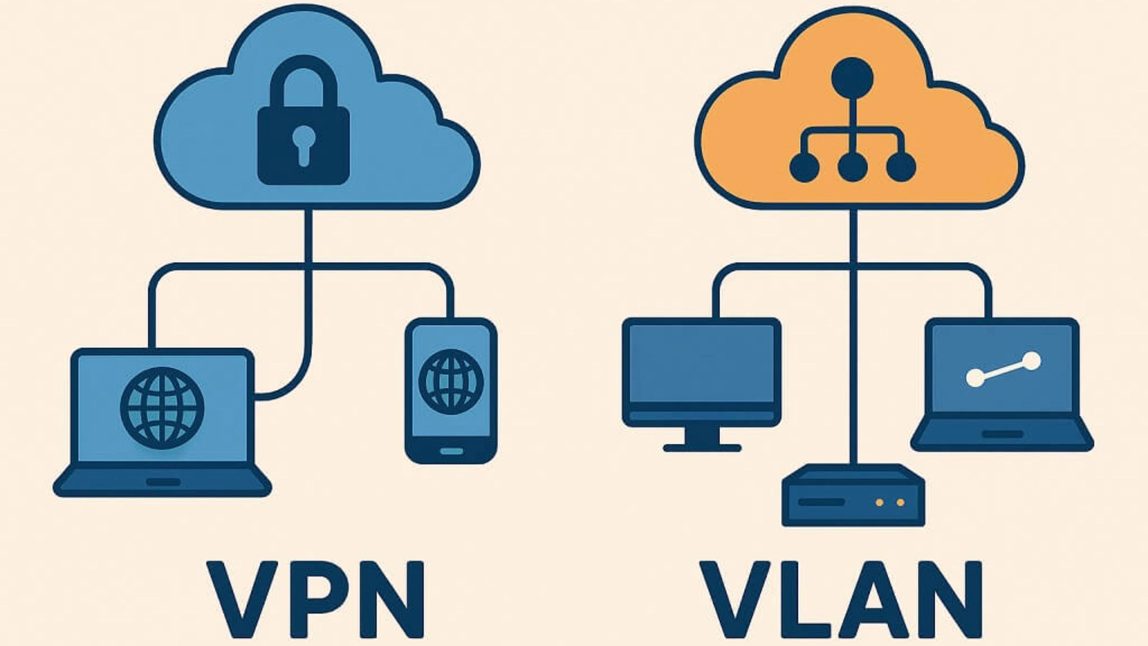 alt: Differences Between VPN and VLAN