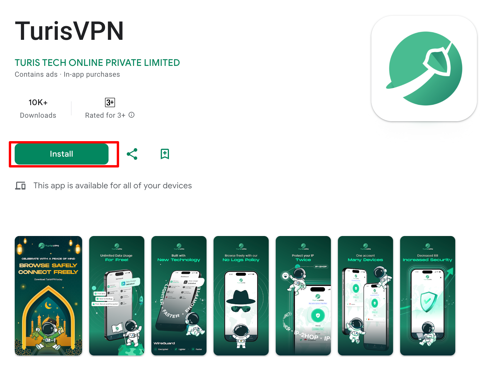TurisVPN Download
