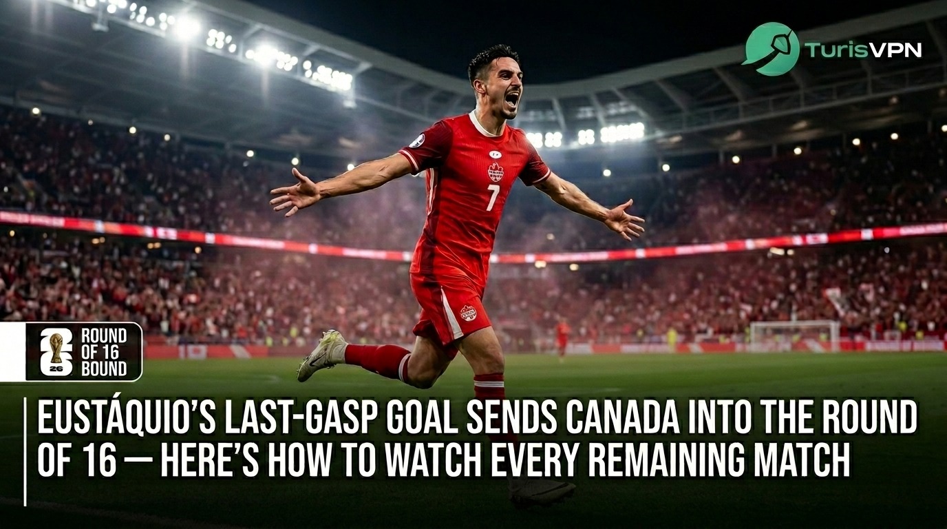Eustáquio's Last-Gasp Goal Sends Canada Into the Round of 16 — Here's How to Watch Every Remaining Match thumbnail