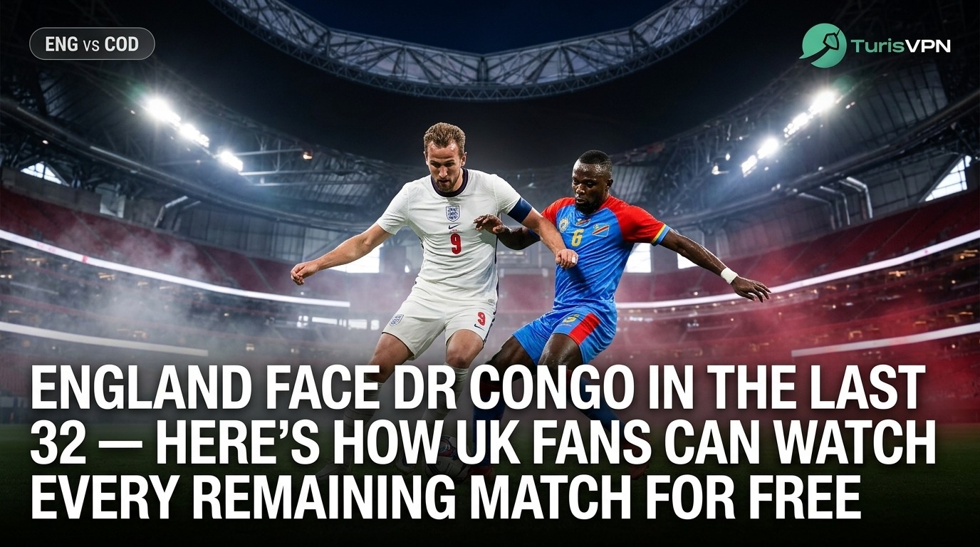 England Face DR Congo in the Last 32 — Here's How UK Fans Can Watch Every Remaining Match for Free thumbnail